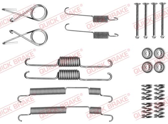 QUICK BRAKE Piederumu komplekts, Bremžu loki 105-0022